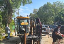 Глава Туапсе Сергей Бойко проверил как идут работы по восстановлению водовода в Лермонтово