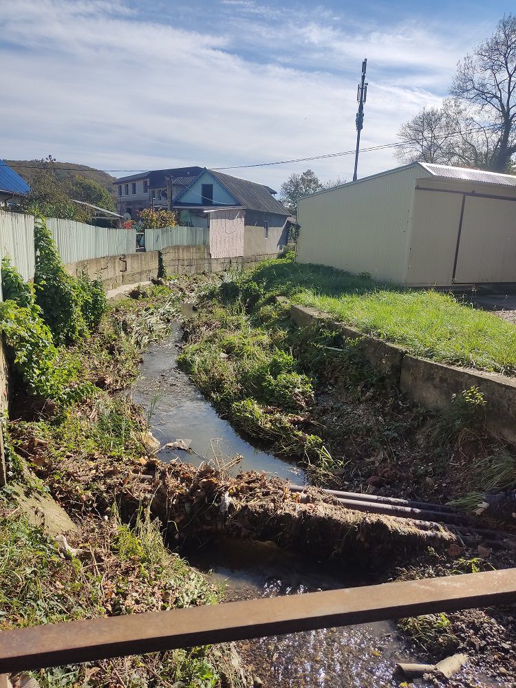 Кто перекрыл ливневую канализацию в пгт Новомихайловский? 8 1000239693 Туапсе инфо