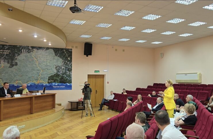 Глава Туапсе провёл совещание с пострадавшим бизнесом Туапсе инфо